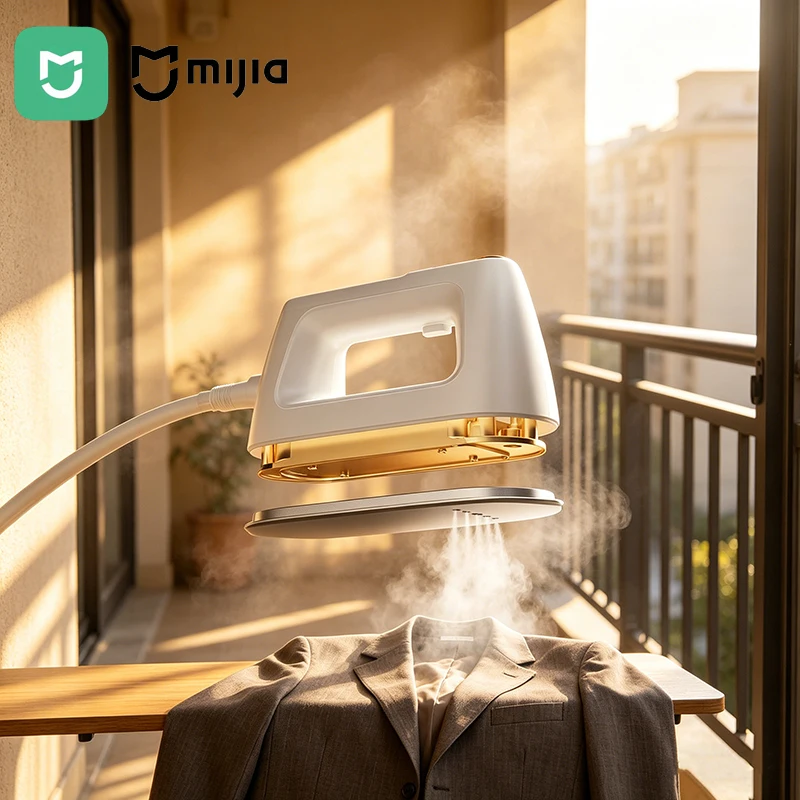Портативный ручной отпариватель Mijia Smart Garment Steamer 2 (220В, 2200Вт) с двойным быстрым нагревом и резервуаром 530 мл для дома и путешествий