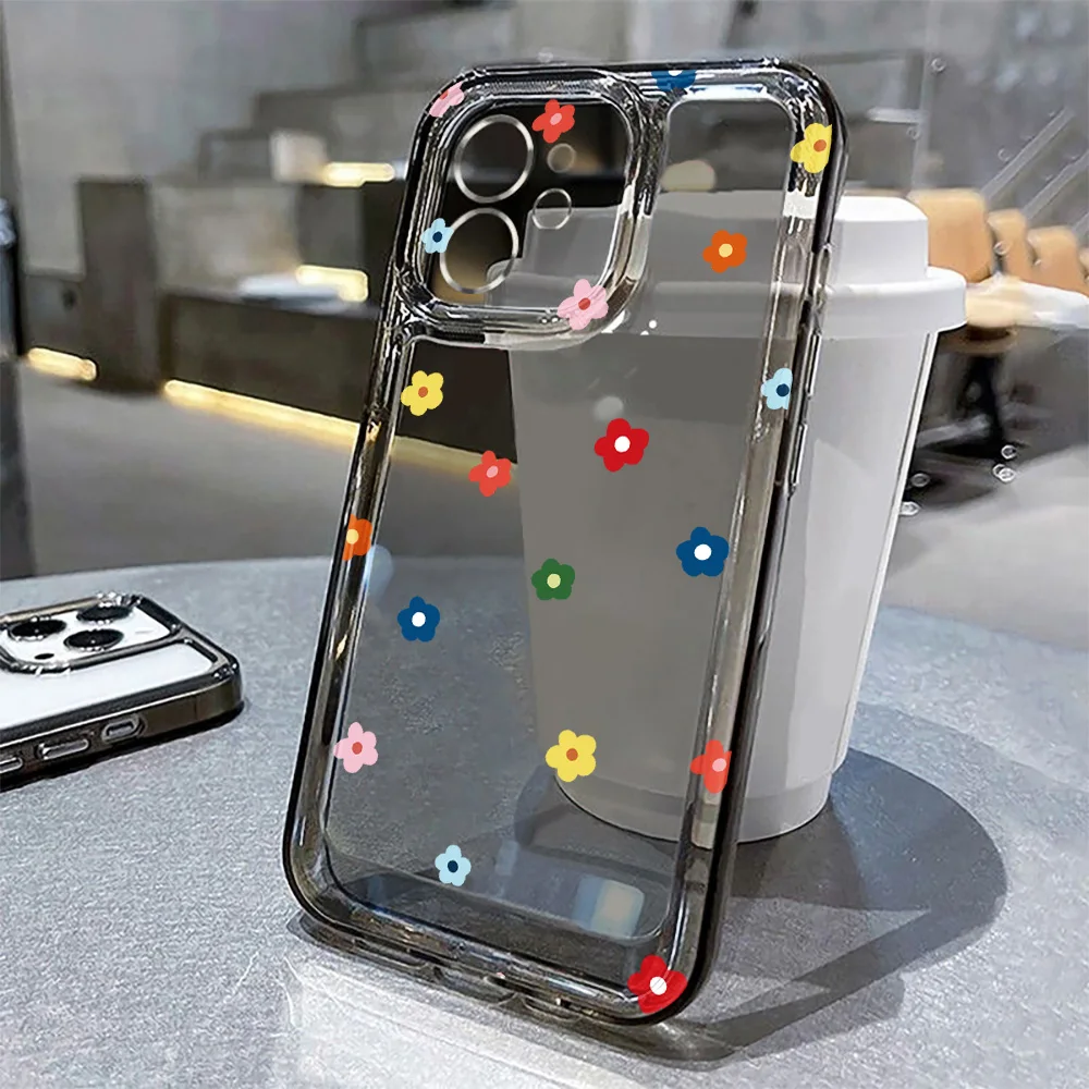 Voor iPhone 15 Pro Max Case Voor iPhone 11 Case iPhone 16 13 12 14 Pro Max XR XS X 7 8 Plus SE Liefde Hart Helder Schokbestendige Cover