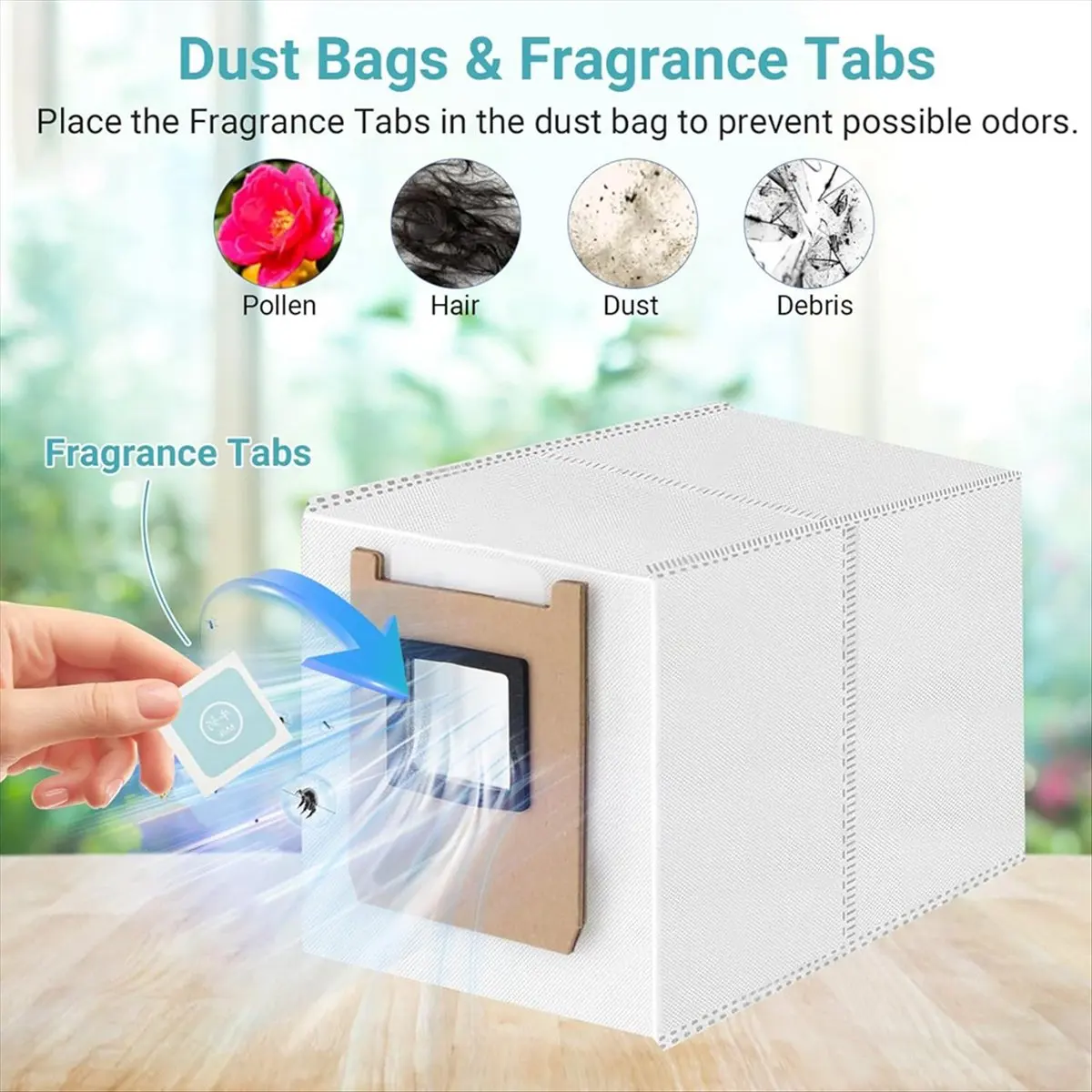 

(A25M) 20PCS for Eufy E25 Omni / E28 Omni Vacuum Cleaner Part Main Brush Roller Brush Side Brush Dust Bag Filter