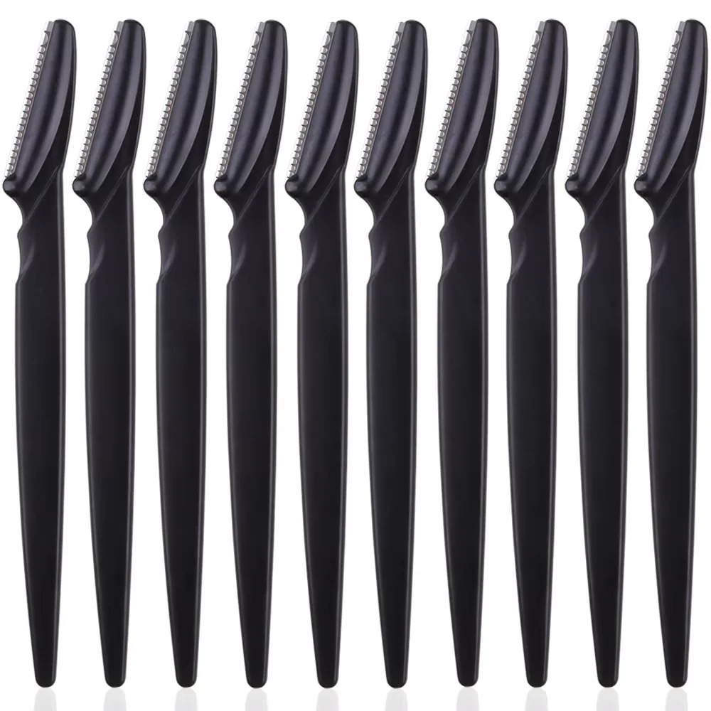 3/4/10 Pz Rasoio sopracciglia Lama per il viso Rasoio Portatile Sopracciglia Epilazione Depilazione Sicurezza Taglio sopracciglia Donna Strumenti di trucco