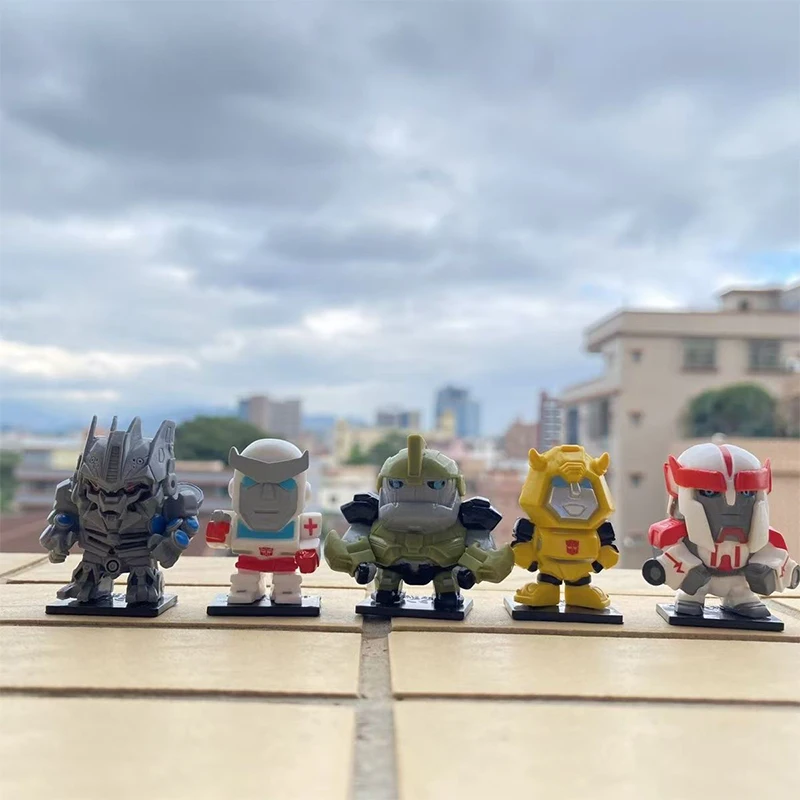 Giocattoli trasformati Galleria di anniversario Sd 2014 Collezione di figure della serie americana Regali di giocattoli Ornamenti per interni