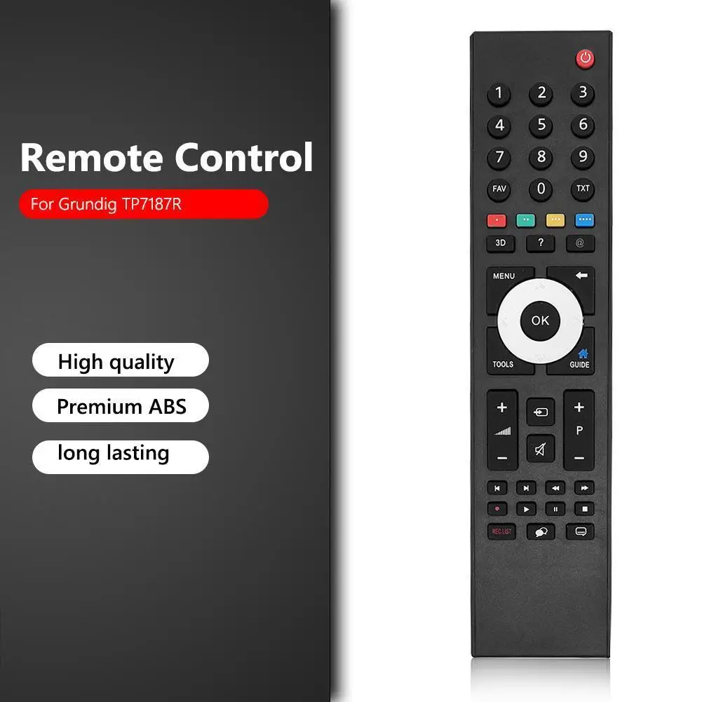 Pilot do telewizora Smart TV Pilot zamienny ABS Pilot zdalnego sterowania Inteligentny pilot do telewizora Grundig TP7187R Smart TV