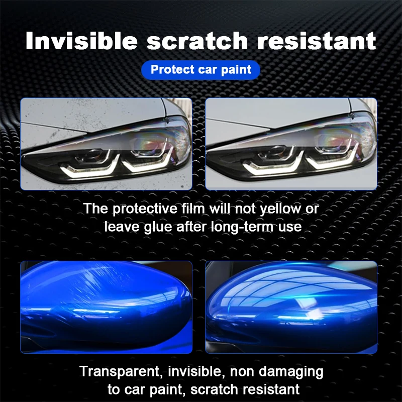 Paint Protection Film for Mini F56 Cooper S 2-doors 2022-2024 Clear Kit 8.5mil Headlight Sticker Pre Cut PPF TPU Pre Cut