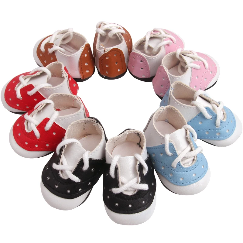 14.5-inch Girls' Doll Shoes, Strap Casual Shoes, Sports Clothing Matching Shoes, Doll Wardrobe Accessories