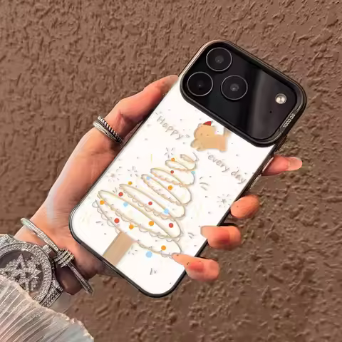 Case For infinix Note 30 40 Hot 50 Pro 40i 30i Smart 8 Pro 10 Plus TECNO SPARK 20 20C CAMON 40PRO cover Matte Christmas Tree