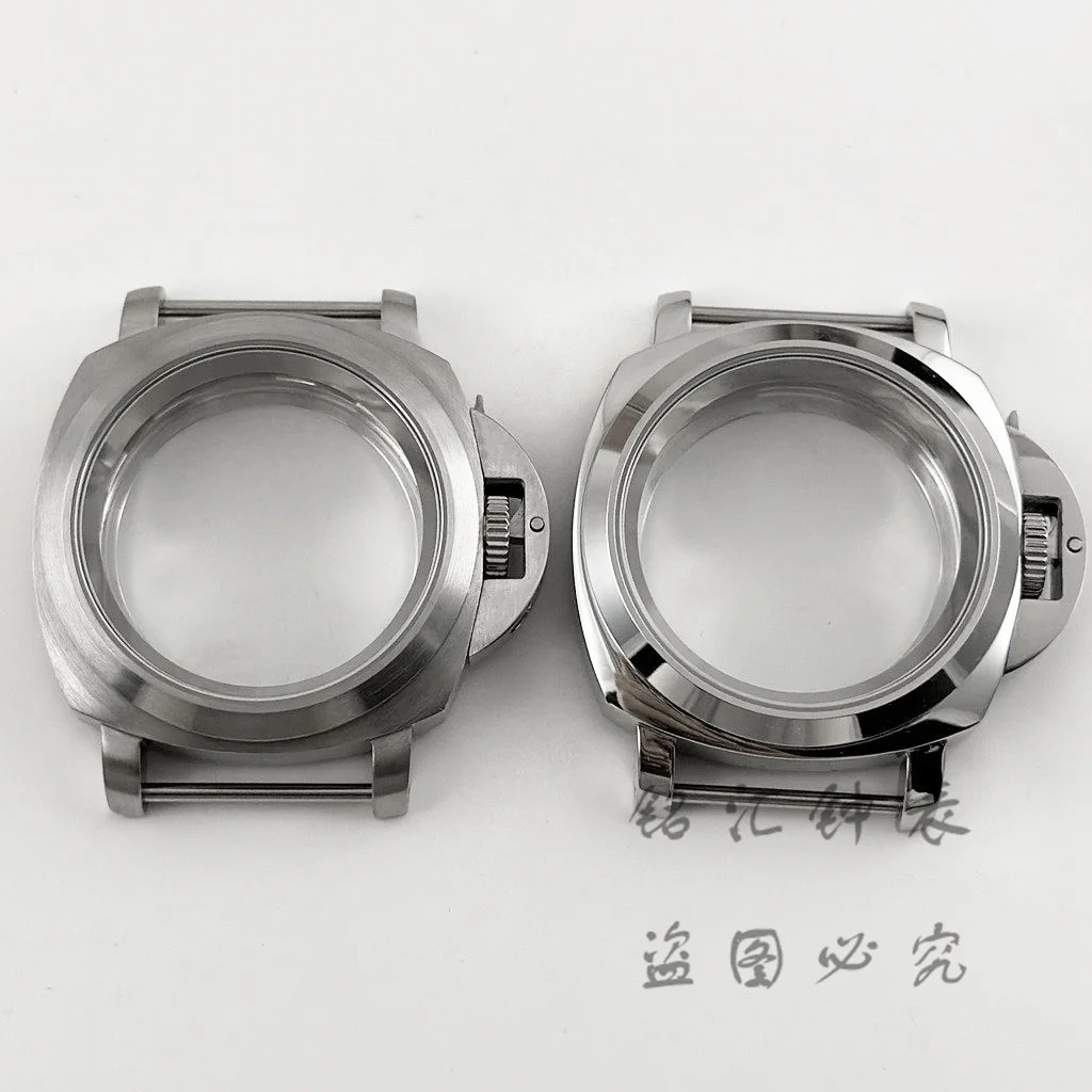 

NH35 40MM Sapphire Crystal Watch Case Stainless Steel with Handle Case for NH35 NH36 4R36 7S26 7002 Movement Watch Accessories