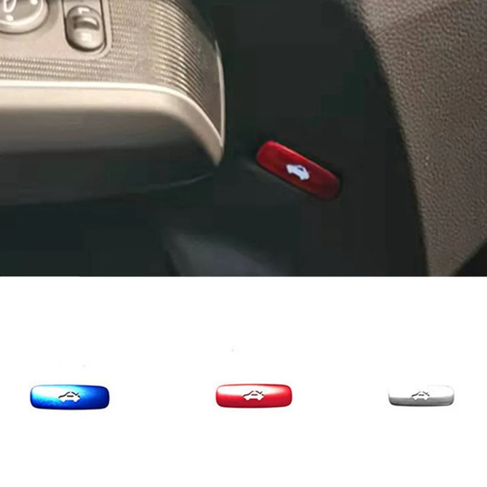 Aluminum Alloy Rear Trunk Tailgate Switch Button Cover Sticker Trim for 11Th Gen Honda Civic 2022