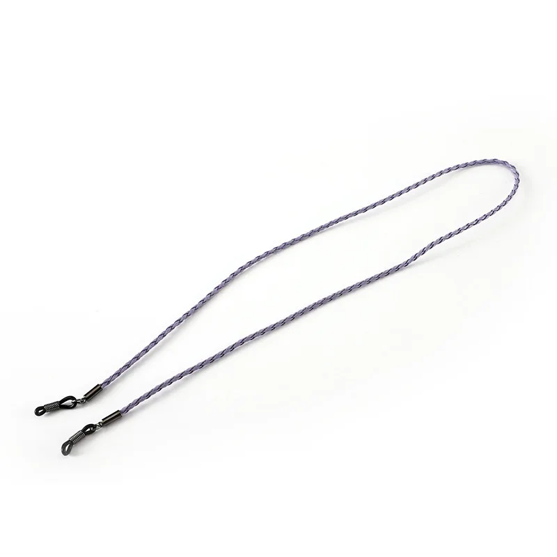 Multi Color Braided Leather Eyeglass Strap Anti Lost Sunglasses Lanyard Non Slip Eyewear Chain Neck Cord Holder For Men Women image 6