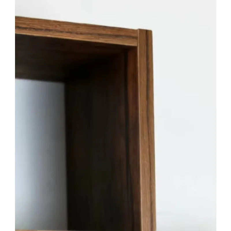 Household Locker Wall Hanger Creative Modern Wood Art Display Shelf Bookcase Decorative Life Bookshelf