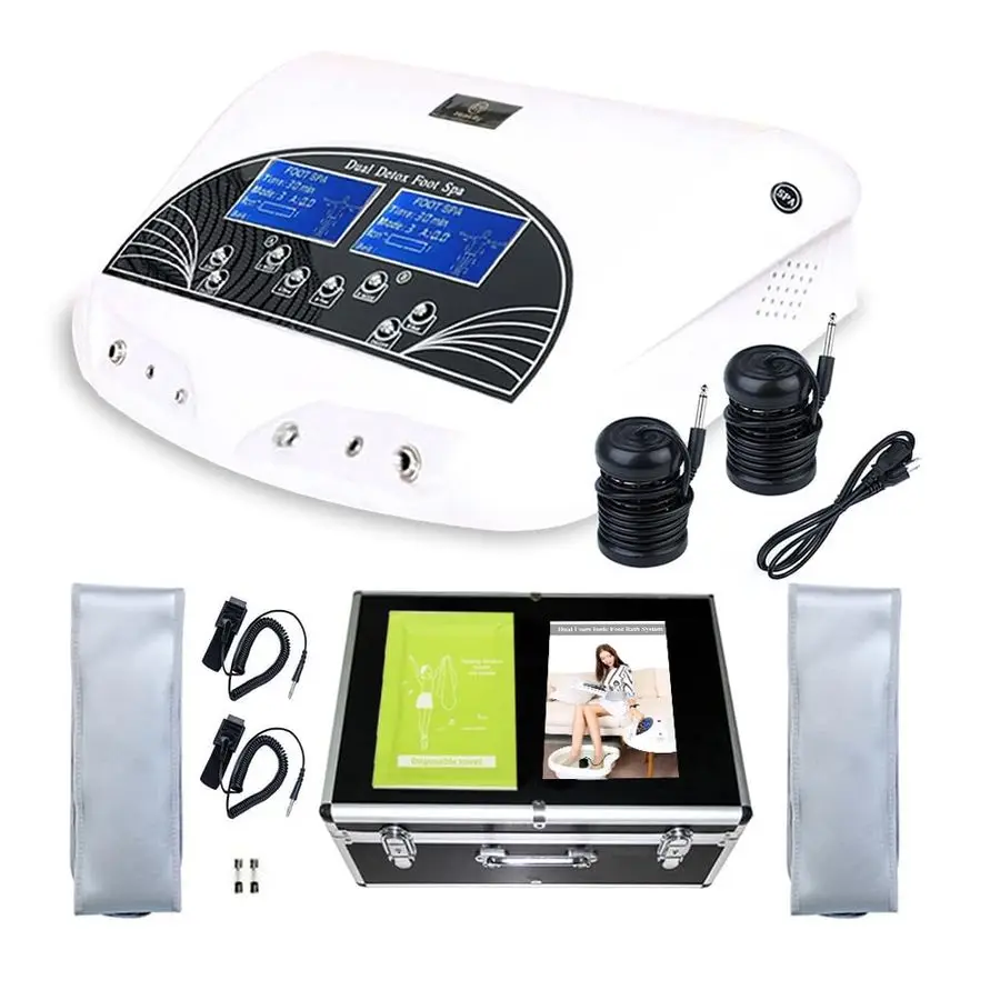 

Ionic Detox Foot Bath Machine Birthday Gift Professional Chi Cleanse Cell Detoxification Foot SPA Negative Hydrogen System for D