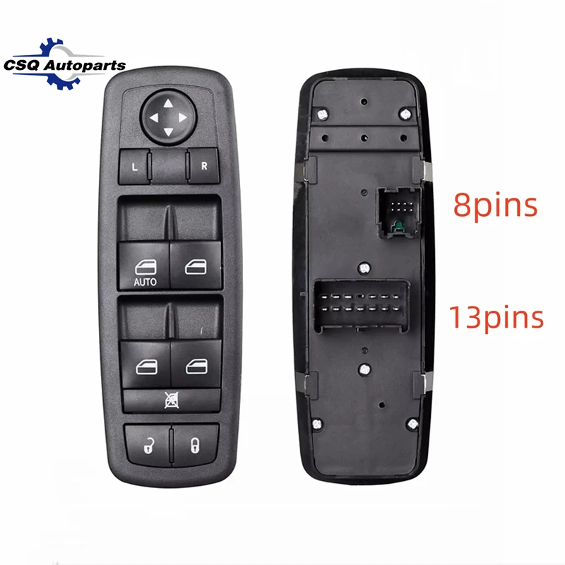 

4602632AG 8+13pins Front Left Side Master Power Window Control Switch For Dodge Journey 2009 2010 Nitro Jeep Liberty 2008-2012