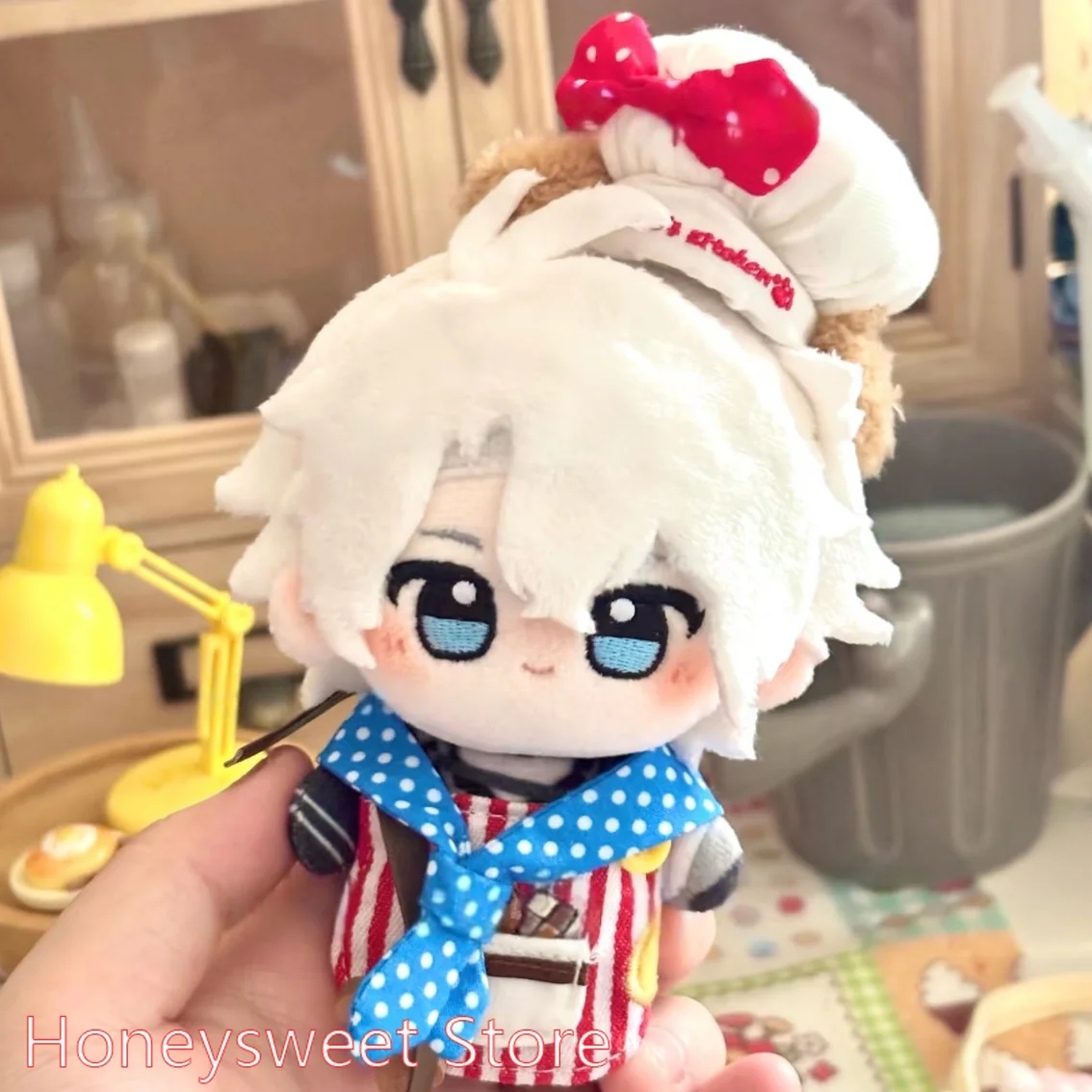 

Anime Honkai: Star Rail Mydei Phainon Cosplay 10CM Cute Plush Doll Body Stuffed Plushie Toys Maumet Pendant Fans Keychain