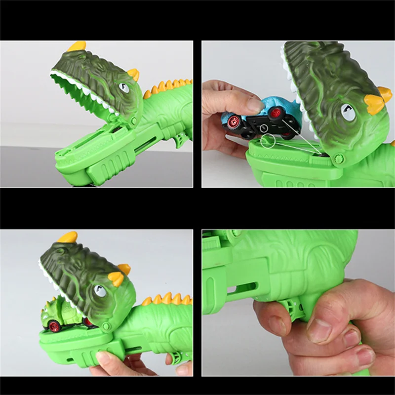 Montessori Dinosaur Toy Car para crianças, Tyrannosaurus criativo, animal pai, jogos interativos infantis, presentes de aniversário, novo