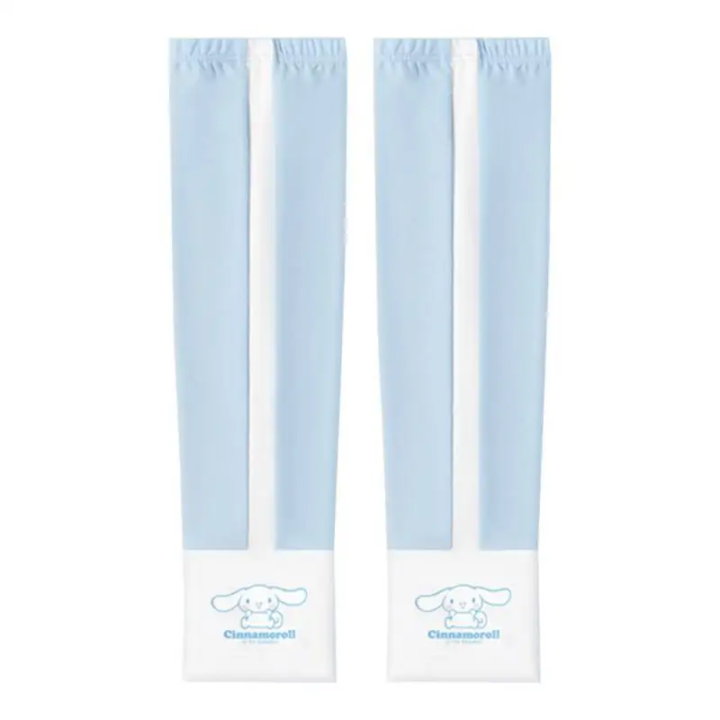 Sanrio Autentica protezione solare Maniche di ghiaccio Protezione UV per bambini Kitty Ice Silk Manica fresca Manica traspirante per cartoni animati Estate