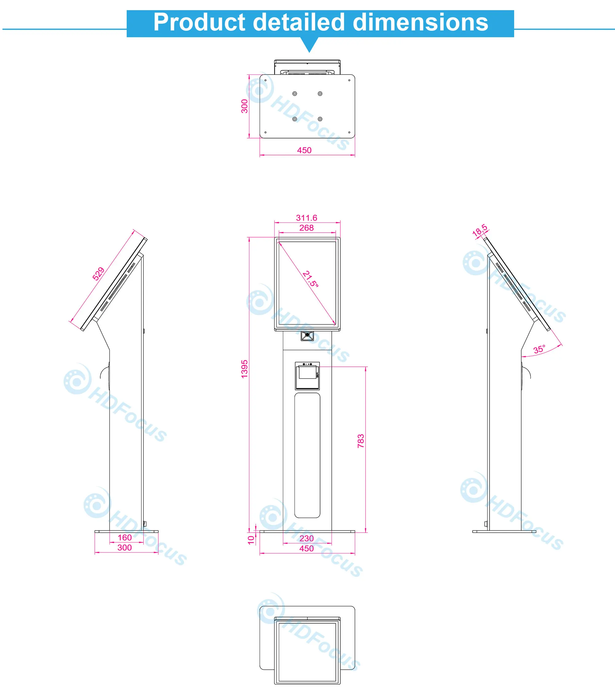 Afbeelding 6: Machineramen Kiosk Machine Zelfcontrole Groothandel Zelfbedieningsbestelling