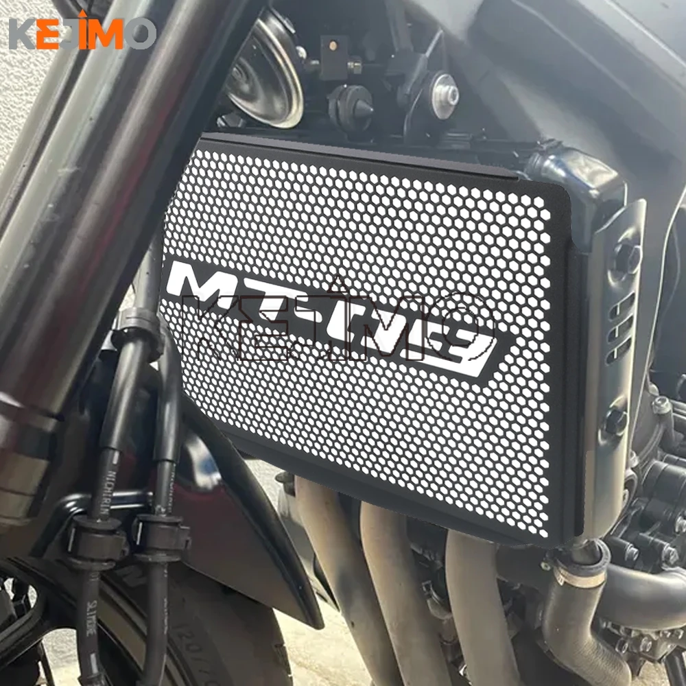 

Motorcycle Accessories Radiator Grille Guard Cover Protection For YAMAHA MT09 MT-09 SP FZ-09 2021 2022 2023 water tank cools