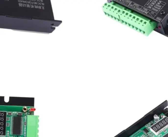 

Трехфазная бесщеточная плата привода двигателя BLDC мощностью 1500 Вт без Холла 12-75 В 20 А с регулятором ШИМ и измерителем революции для управления двигателем