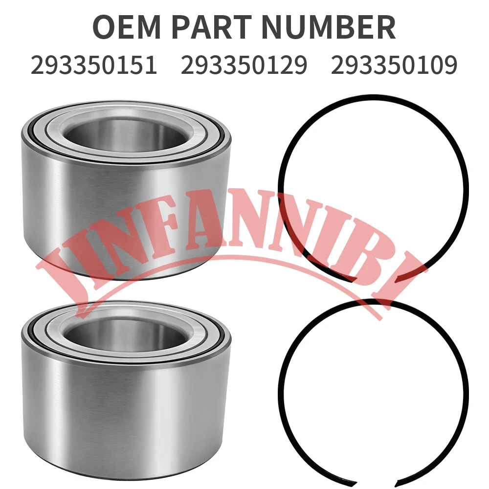 

For Can-Am Maverick X3 4x4 2017-2020 2021 2022 2023 Front & Rear Wheel Bearings Circlips Kit