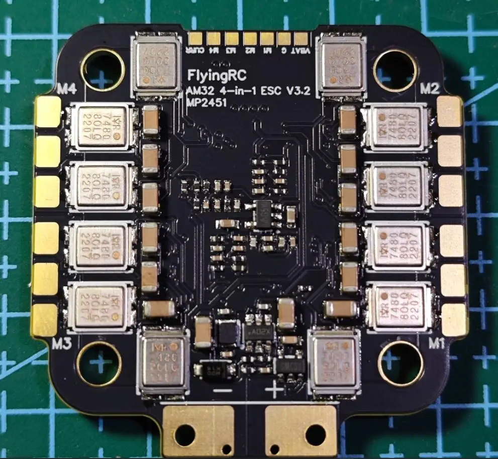 

FlyingRC STACK 75A 4IN1 ESC V3 и H7D MK1 DPS310 H743 Поддержка управления полетом AP/INAV/BF/Rotor Прошивка полета RC Автомобили DIY Запчасти