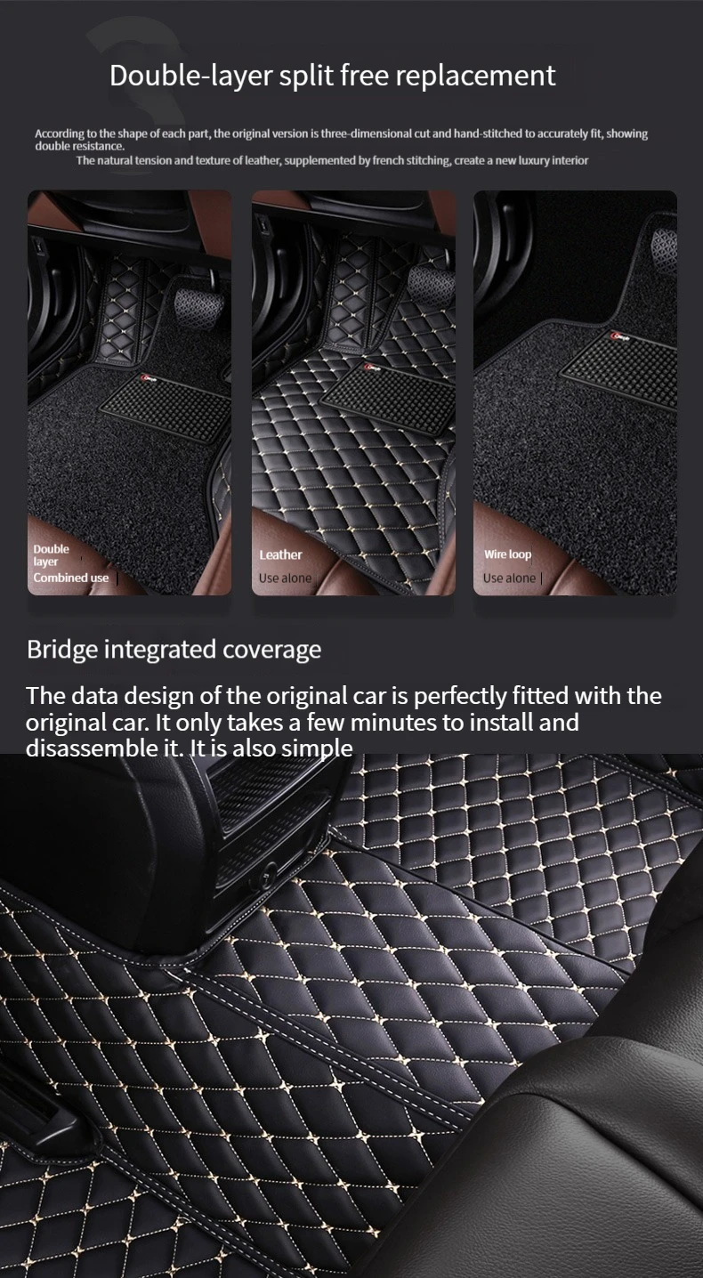 

Car Leather Foot Pads Suitable For Rena Shengda LX35, Fashionable And Aesthetically Pleasing, All Around