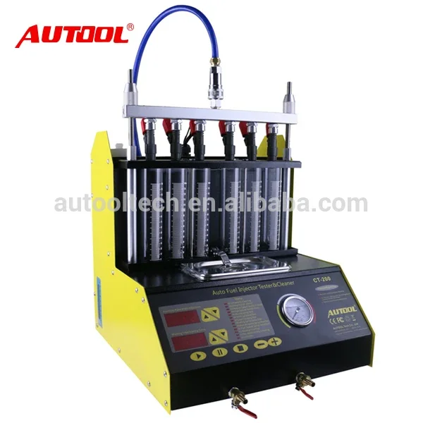 Automatic car wash machine used for Cleaning petrol fuel injector/spark plug/throttle valve with ultrasonic CT200 Autool