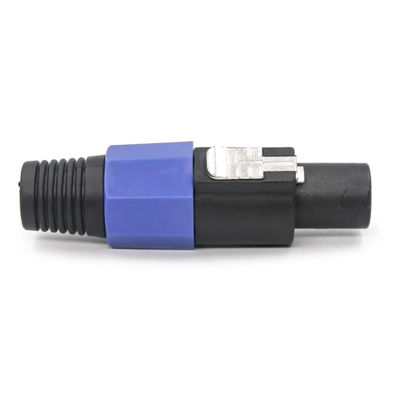 DX62 Converter Connector Speakon Cable Connector Adapter for NL4FX Speakon 4Pole Plug 100(VA) Rated Load