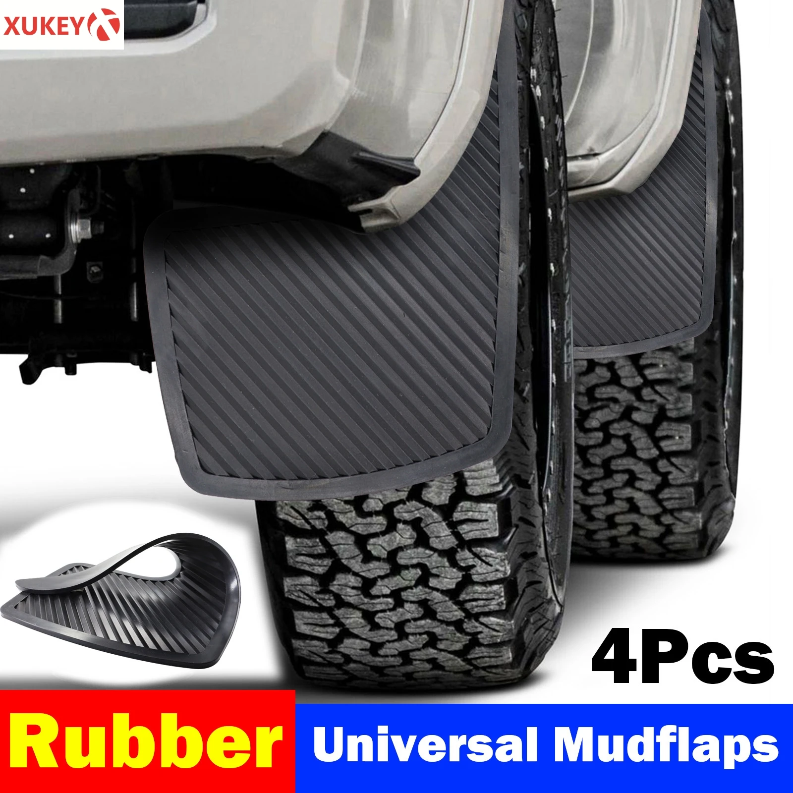 4Pcs Rubber Universal Car Mud Flaps Mudflaps Splash Guards Mudguards For Suzuki Mitsubishi Mini Hyundai Toyota KIA Buick FIAT