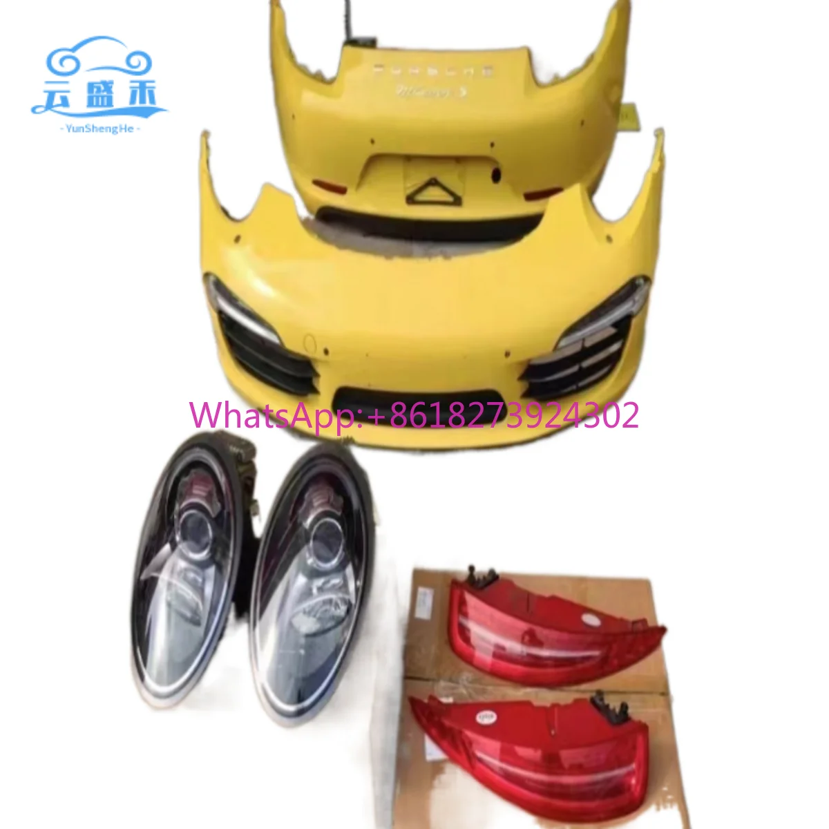 

Easy Install Front and Rear Car Bumpers Headlights Rear Taillights Body Kit Suitable for Porsche 991.1
