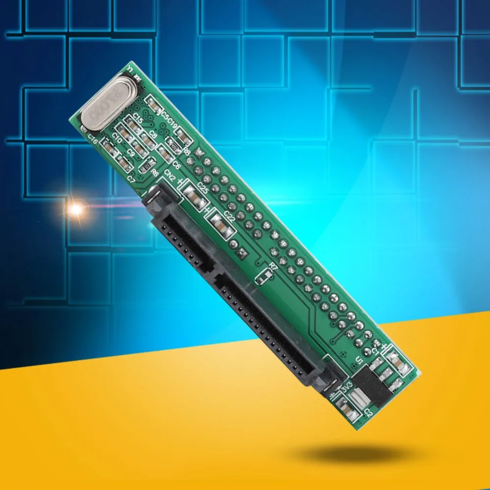 Compatible 2.5 Inch Hard Drive Converter 44Pin Practical IDE Converter Adapter Card Data Transfer