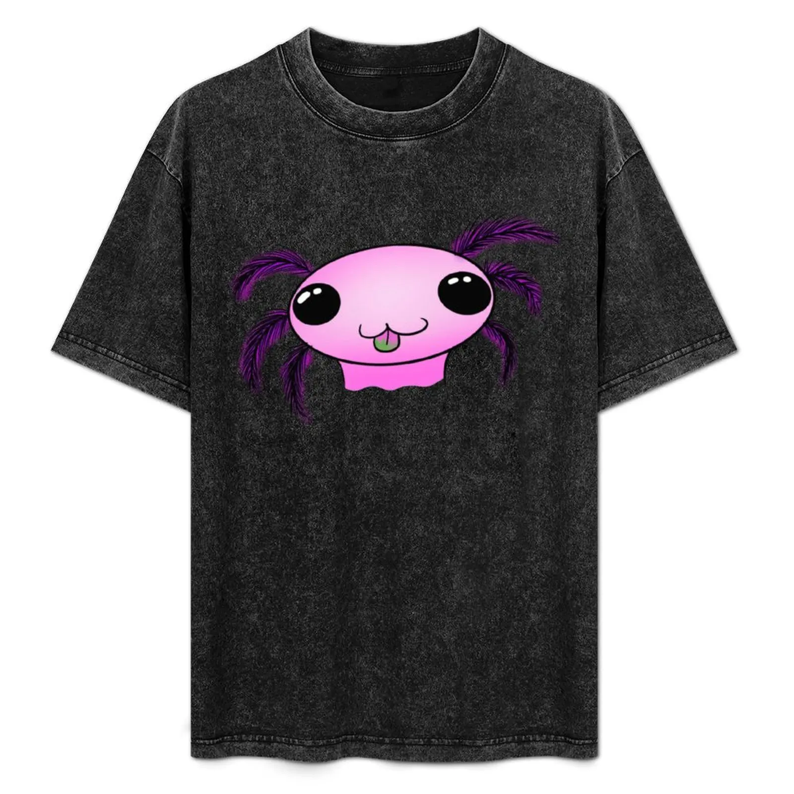 Derpy Axolotl T-Shirt oversized basketball graphic tees shirts graphic tees man t shirt oversized t shirt men