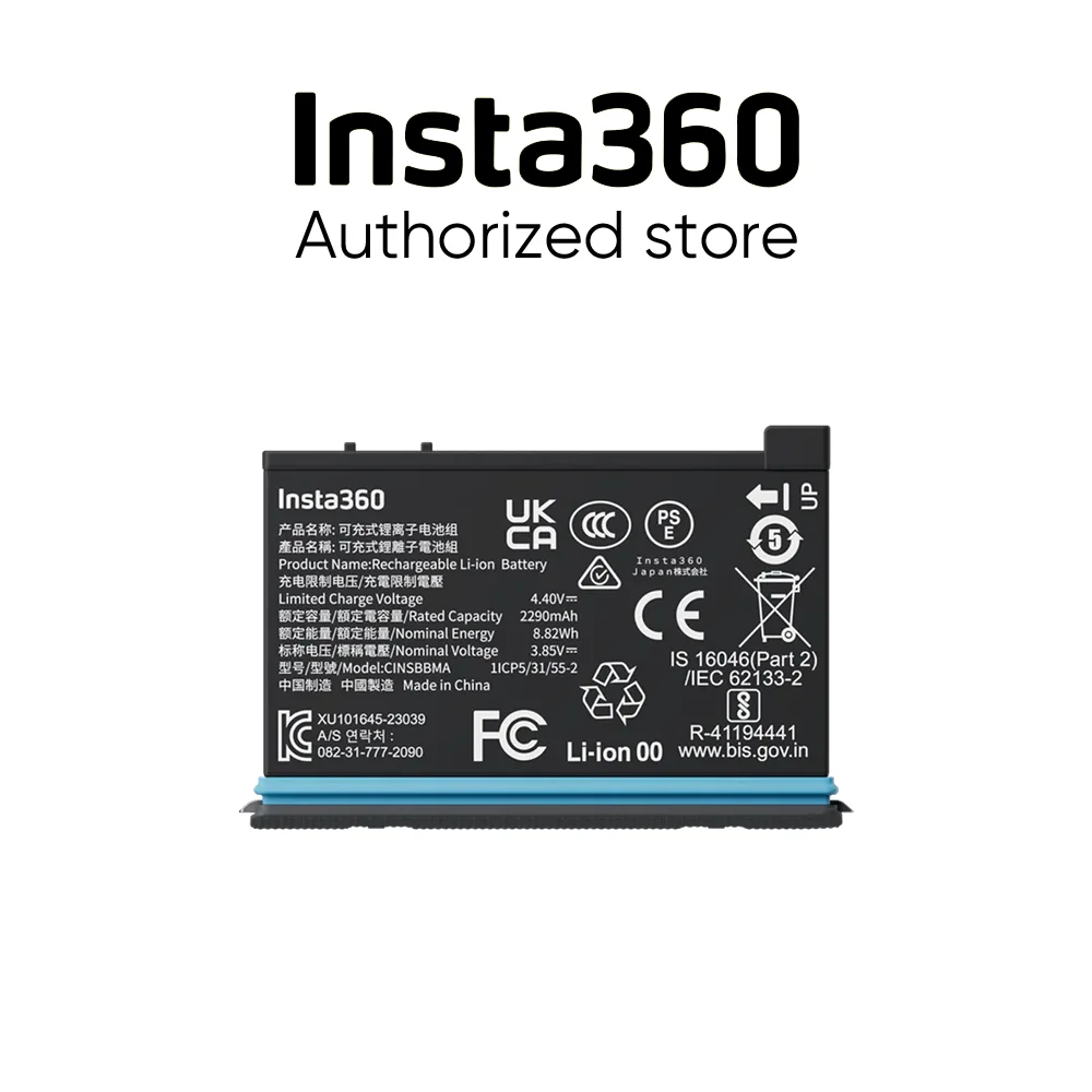 بطارية Insta360 X4 رسمية وأصلية ، ملحقات الكاميرا الرياضية ، بطارية ذات سعة كبيرة ، أكثر من الجيل الأول