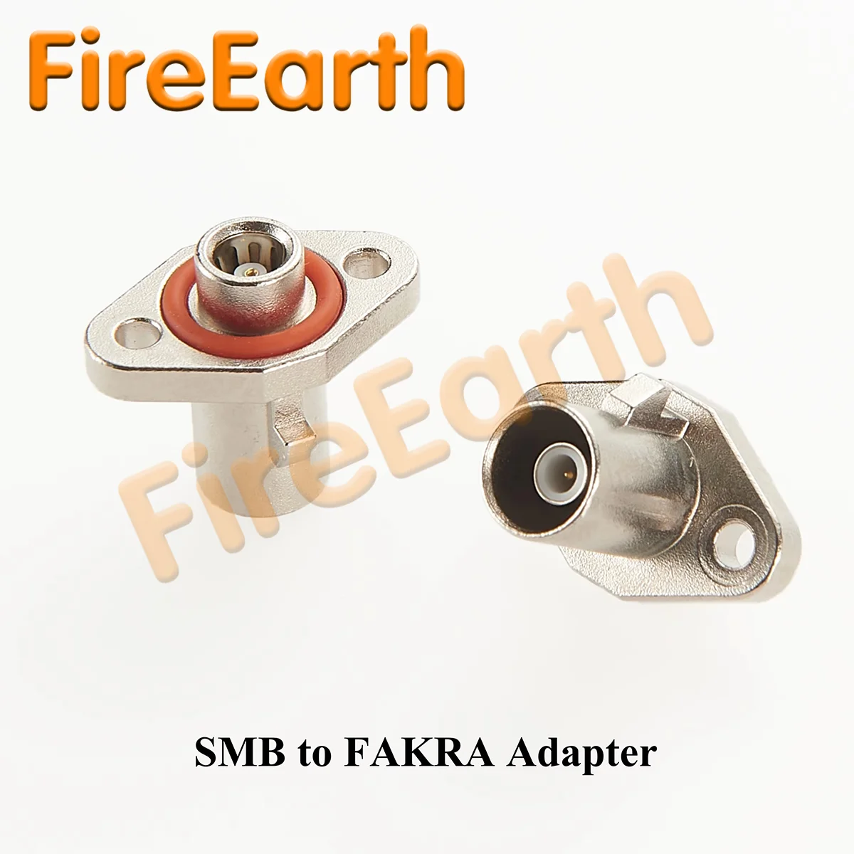 

FAKRA to SMB Adapter Compatible with TE 1-2390730-4, Flange Chassis Panel Mount FAKRA Z Male to SMB Female RF Coaxial Connector