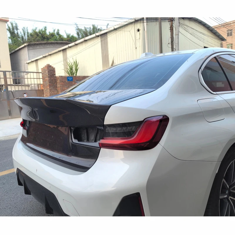 

High Quality Carbon Fiber OEM Style Trunk Lid Cover for 3 Series G20 G80 M3 2020+ Car Replacement Rear Trunk Lid