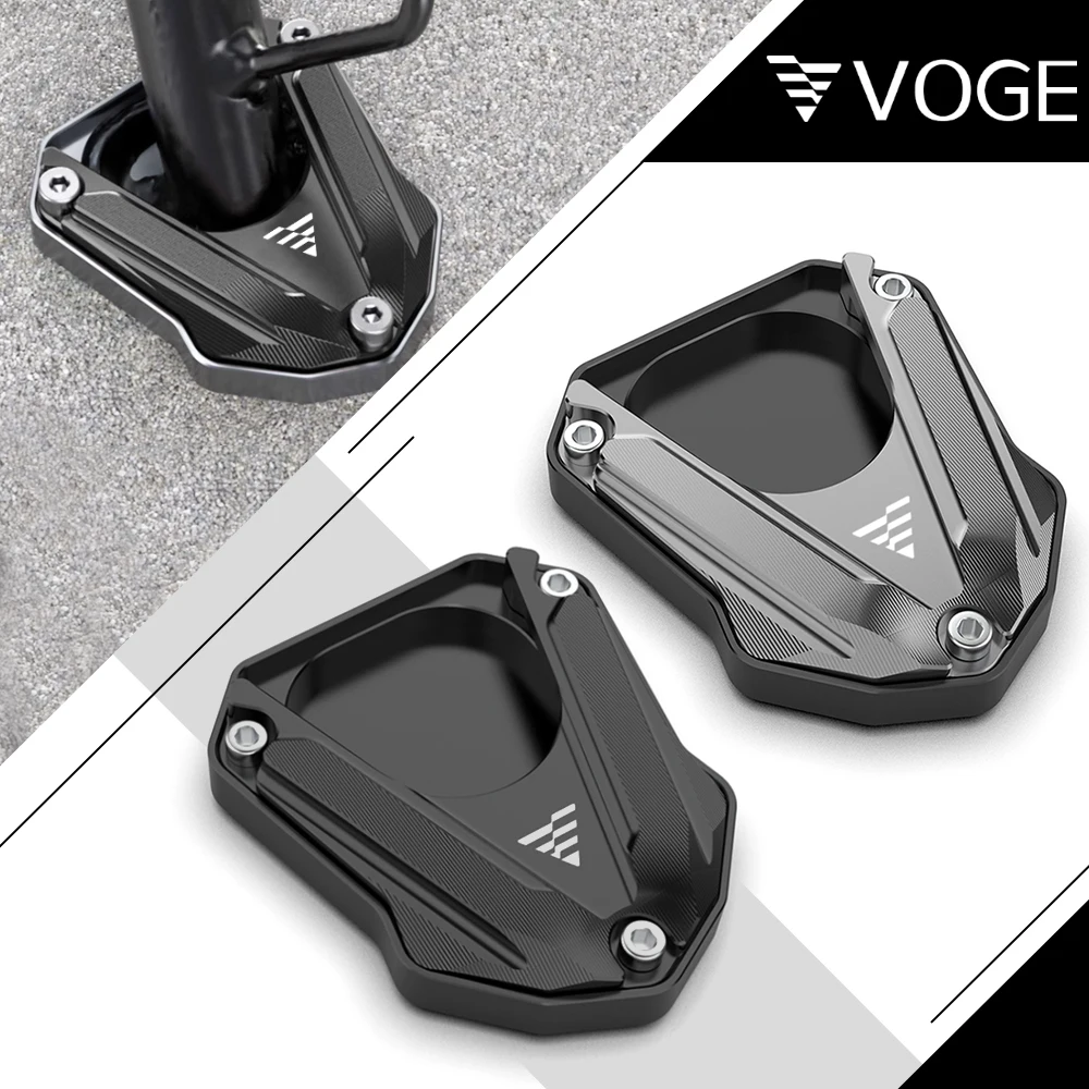 

For VOGE SR250GT SR 250GT SR 250 GT 2023 2024 2025 Foot Side Stand Enlarger Plate Pad Kickstand Extension Motorcycle Accessories