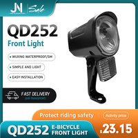 Electric Ebike Light 6V-72V 2pin WUXING QD252 Front Light Night Riding LEDLighting Ordinar Plug Fit For Bicycle Accessories