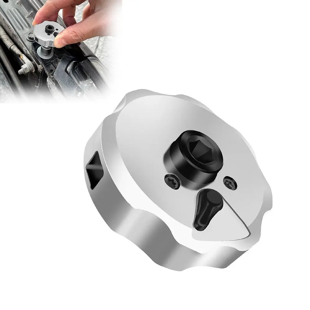 Steel Portable Palm Mini Ratchet 3-in-1 Socket Screwdriver Hand Tool Ratchet Screw 1/4 inch All-in-one Ratchet Wrench