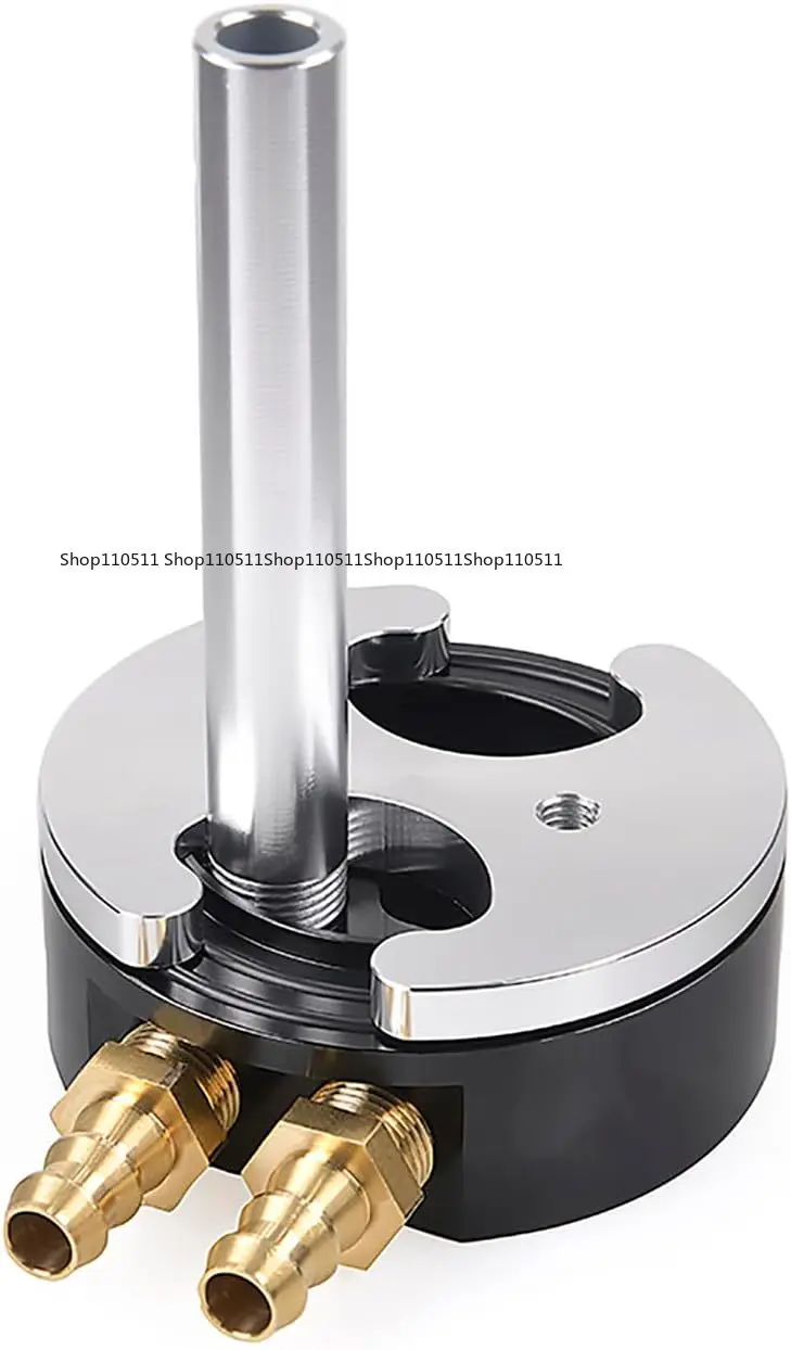 Diesel truck AirDog FASS single-hole tank sump kit with integrated oil return and hole saw, including 1/2-inch accessories