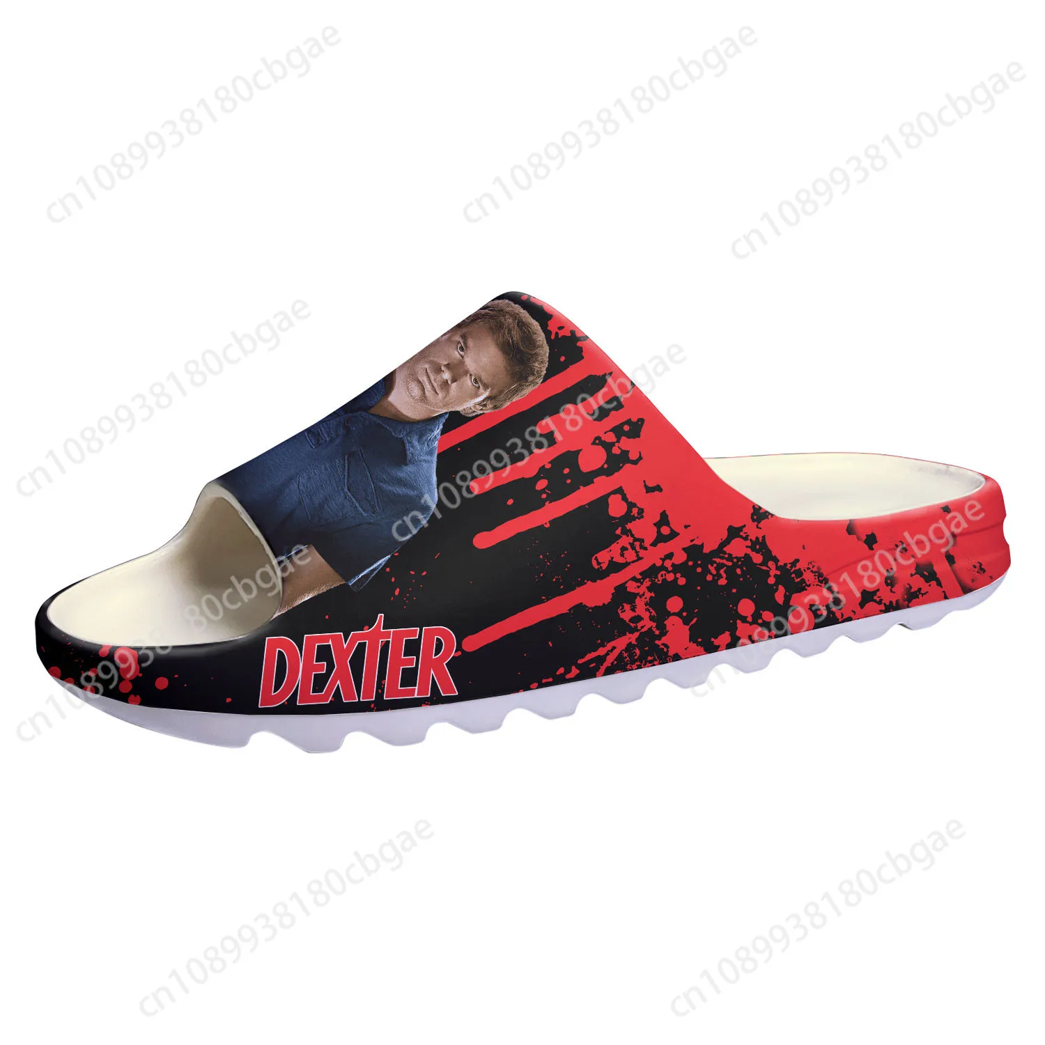 Dexter TV Show Morgan Soft Sole Sllipers Home Clogs Customized Step On Water Shoes Mens Womens Teenager Step in Sandals