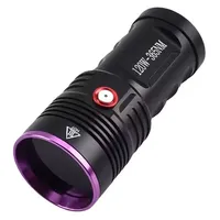 2025 Custom Alonefire H42 Power 365nm UV Flashlight Detector Money Pet Stains Ore ID Work Marker Usb Rechargeable Checker Torch