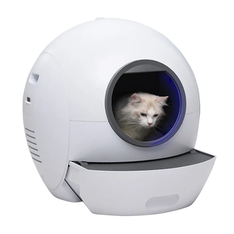 

automatic electric pet toilet litter box wifi smart intellect cat litter basin