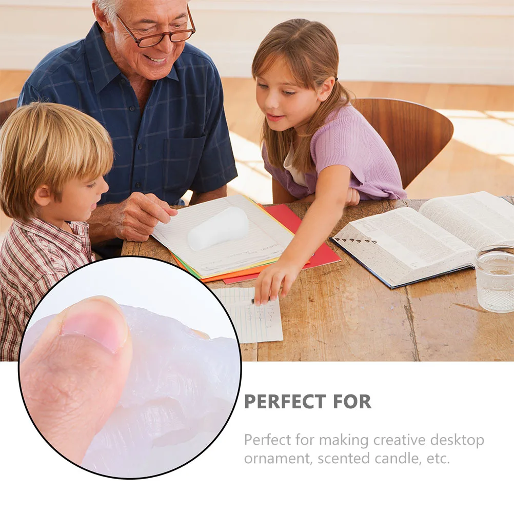 

2 pcs Silicone Mold Diy Making Mold Christmas Tree Shape Lightweight Smooth Surface Easy Demoulding Craft Tool For