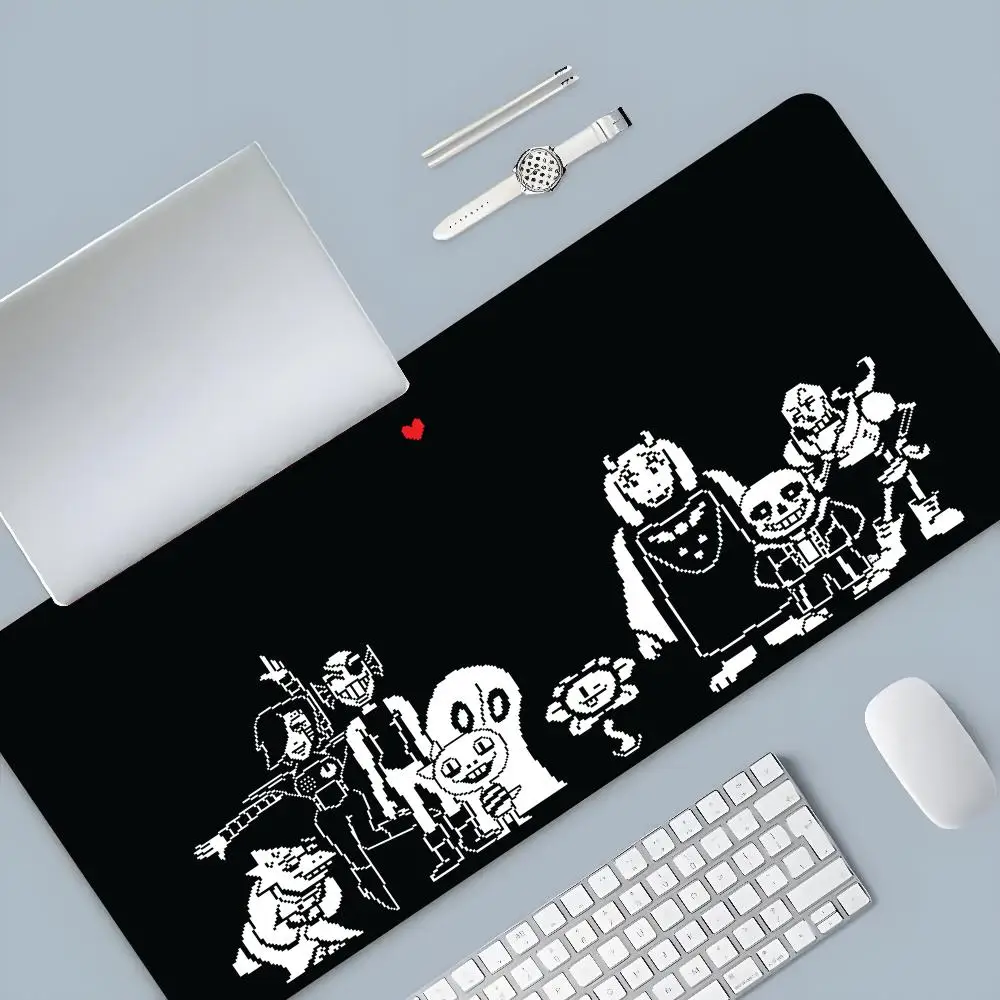 Undertale Sans Frisk Mouse Pad Cartoon Lockedge Large Gaming Pad Computer Gamer Keyboard Mouse Mat Desk Mousepad for PC Desk Pad
