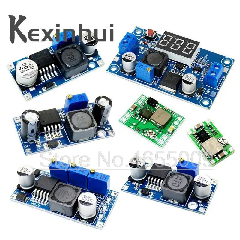 3A Adjustable DC-DC LM2596 LM2596S input 4V-35V Output 1.23V-30V dc-dc Step-down Power Supply Regulator module MP1584EN MINI360