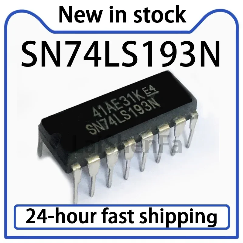 10PCS SN74LS193N Direct DIP-16 Counter/Divider 4.75V~5.25V Stock
