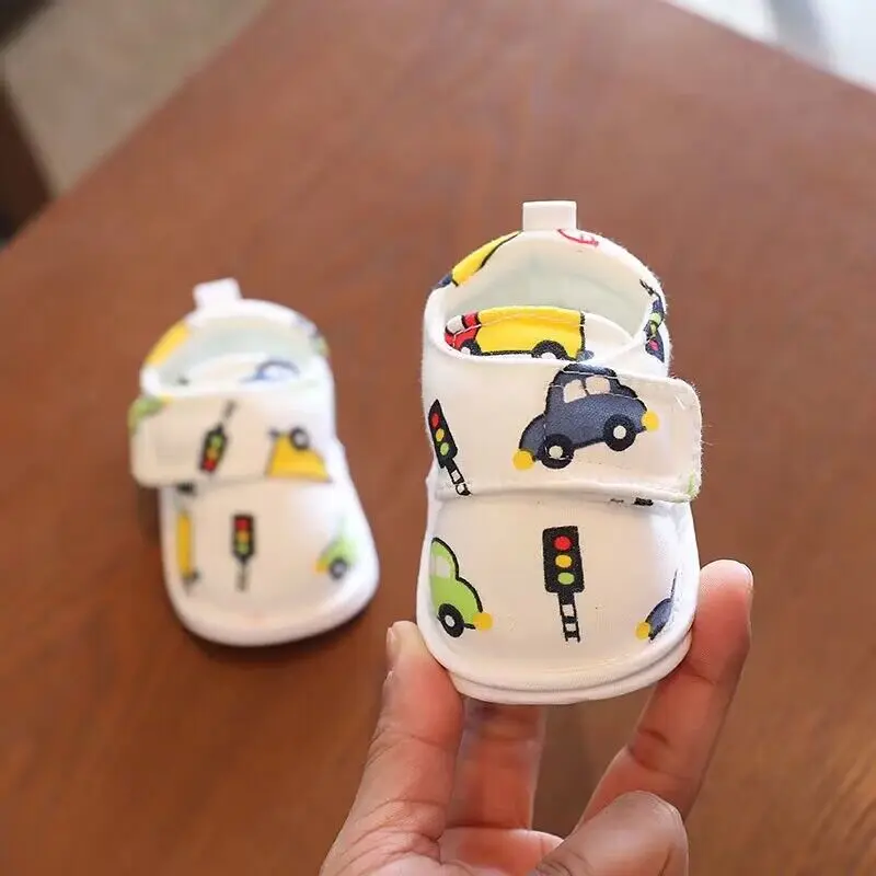 أحذية مطبوعة على شكل حيوانات كرتونية لعمر سنة واحدة، نعل ناعم غير قابل للانزلاق للأطفال للأولاد والبنات، أحذية رياضية كاجوال للأطفال الصغار، أحذية عيد الميلاد Gi