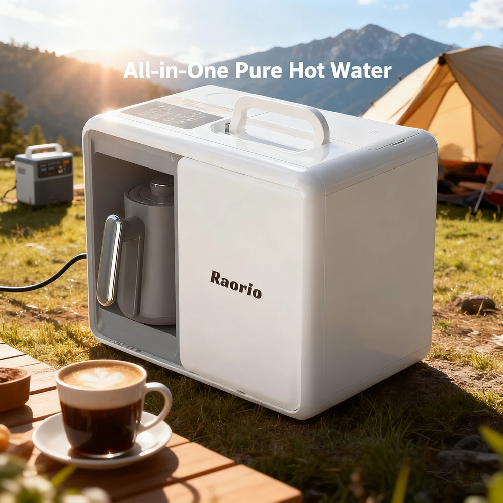 

RO Water Dispenser Fast Heating 4L 842W Water Purifier With Filter Element 110V/220V Portable Water Drinking For RV/Car/Camping