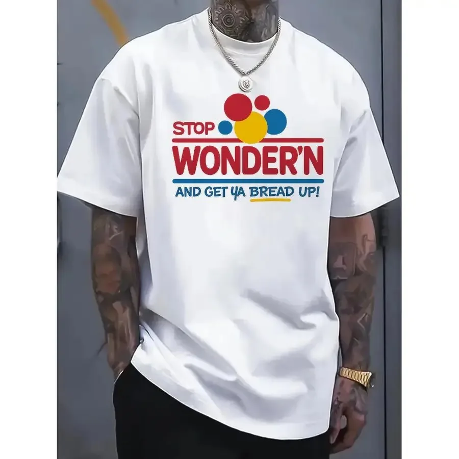 

A Short-Sleeved T-Shirt Featuring a Design of Three Colored Circles in Red And Yellow Made from Soft. This Casual And Loose Men