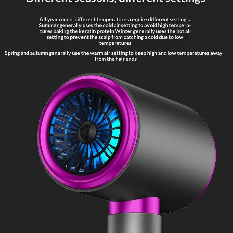 High-Speed Hair Dryer for Household Use, Hair Care, Strong Wind, High Power Quick-Drying Blow Dryer for Hotels and Homestays image 5