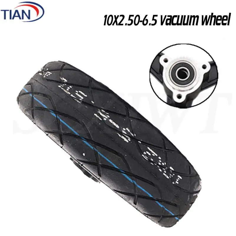 

10x2.50-6.5 10-Inch Vacuum Wheel - Perfect Compatibility with Ninebot MAX G30 Foldable Portable Electric Scooter