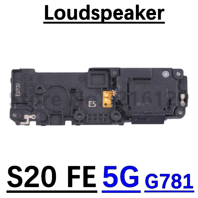 Charging Port Board Loudspeaker Earpiece Fingerprint Sensor Signal Motherboard Flex Cable For Samsung S20 FE 5G SIM Card Tray